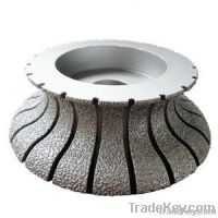 vacuum brazed  diamond profiling wheel