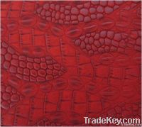 Fish scales pattern leather for bag