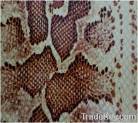 snake skintexture pu leather