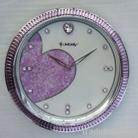 2012 new offer luxury  Diamond wall clock for home deco