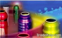 Aluminum lotion cosmetic aerosol can