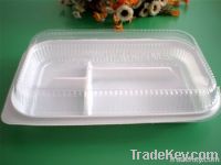 Plastic fast food box