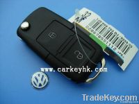 High quality auto remote case for VW key, 2 buttons remote key blank