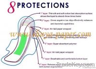 Super Absorption Anion Sanitary Napkin