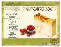 Coconut-Saffron Herbal Soap