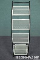 Metal brochure display