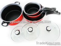 7PCS Nonstick cheap carbon steel Cook frying pan set