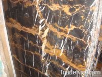 black golden marble, black and gold flower marble