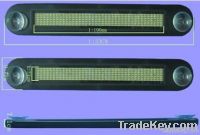 LED moving message sign for car with remote control