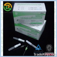 Sterilized dental needle