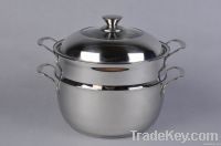 stainless steel steamer sets/pasta insert