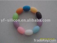 Charming Silicone Bead Bracelet