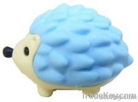 3D colorful animal rubber eraser