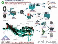 Waste Tire Recycling Plant For Rubber Powder