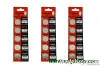 5pcs Blister card CR2016 button cell battery