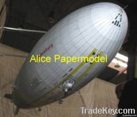 [Alice Papermodel]German Hindenburg Airship Models