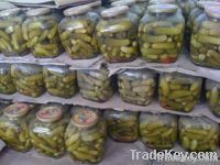 Pickled gherkin 6-9cm jar 1500ml