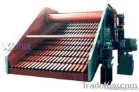 Single shaft vibrating screen for mine use
