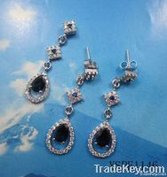 SILVER 925 PENDANT EARRING SET