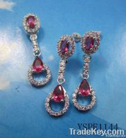 SILVER 925 PENDANT EARRING SET