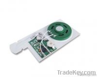 Pre-recorded greeting card sound modules