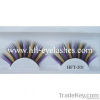 colored eyelash