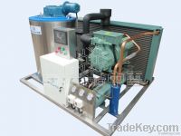 Air cooled ice flake making machine with bitzer compressor