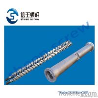 counter-rotating parallel twin screw and barrel/cylinder for extruder