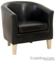 Leather Tub Dining Chair