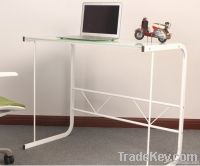 Glass Top Computer Desk Computer Table