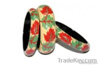 Wooden painted Bangles