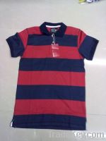 Original Teddy Scares Men's Striped Polo shirts tshirt