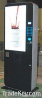 Vertical coffee vending machine