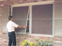 Iron wire window screening