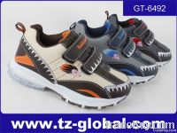 children LED light shoes boy sport shoes