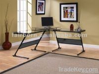 L-shaped office computer Desk