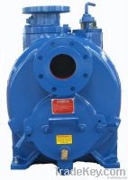 Self-priming trash pump