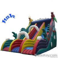 hot selling inflatable slide/bouncy castle