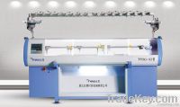 flat computerised knitting machine