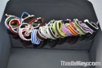 knit wave crystal bracelet many colors