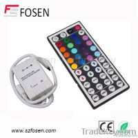 CE&RoHS IR 44 keys led rgb strip controller