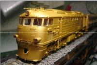 Golden Plastic Loco