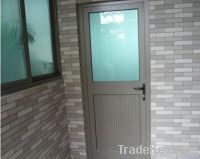 Aluminum swing door