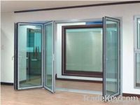 Aluminum folding door