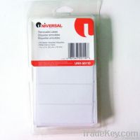 White File Lable sheet