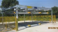 auto parking system 2 levels vertical horizontal car parking system