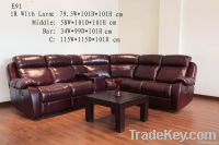 Recliner and corner sofa