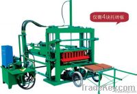 Unburned brick molding press