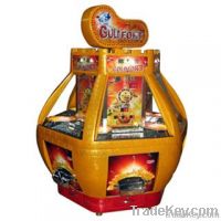 Gold Fort coin pusher tickets redemption game machine