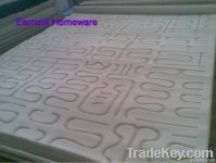 machine made wool silk carpet